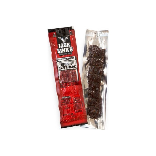 Green Rabbit Holdings Jack Link's Peppered Beef Steak, 1 oz, 12 Count 27800008 - main